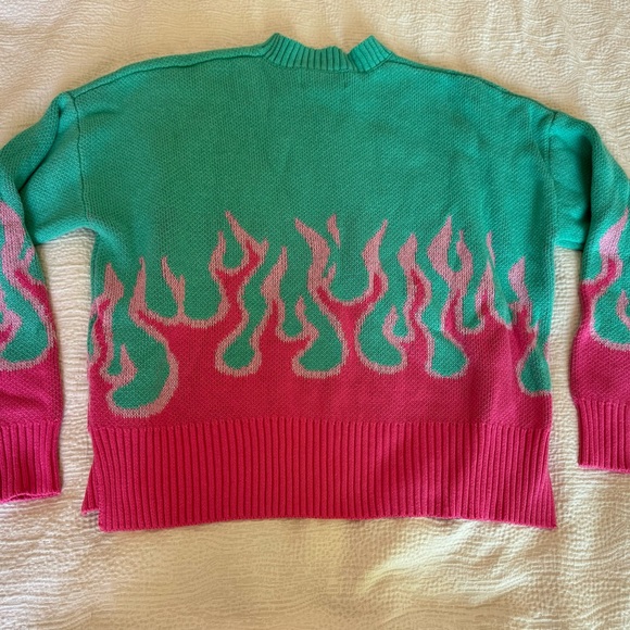 Beach Riot Flame style sweater size S - Picture 2 of 5